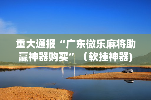 重大通报“广东微乐麻将助赢神器购买”（软挂神器)