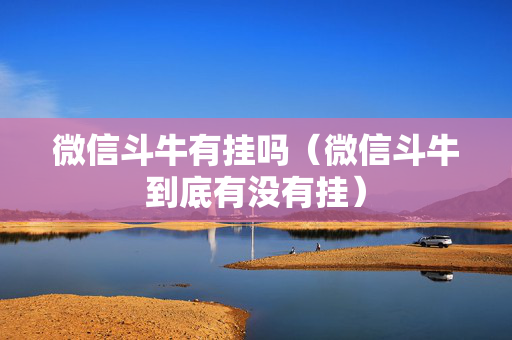 微信斗牛有挂吗（微信斗牛到底有没有挂）