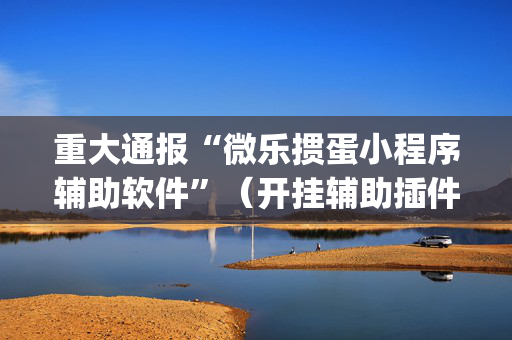 重大通报“微乐掼蛋小程序辅助软件”（开挂辅助插件)
