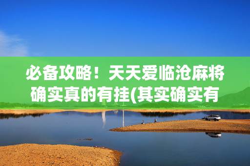 必备攻略！天天爱临沧麻将确实真的有挂(其实确实有挂)