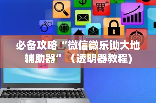 必备攻略“微信微乐锄大地辅助器”（透明器教程)