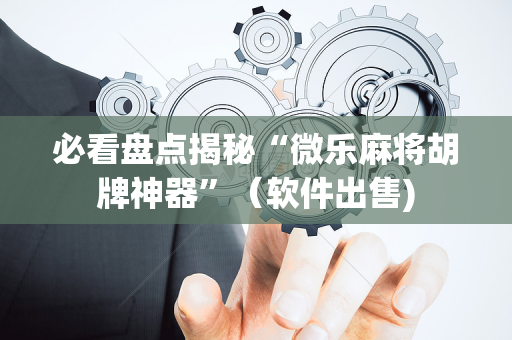 必看盘点揭秘“微乐麻将胡牌神器”（软件出售)