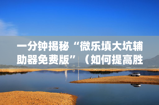 一分钟揭秘“微乐填大坑辅助器免费版”（如何提高胜率)