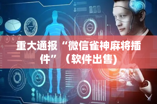 重大通报“微信雀神麻将插件”（软件出售)