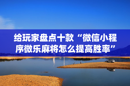 给玩家盘点十款“微信小程序微乐麻将怎么提高胜率”（开挂辅助器插件)