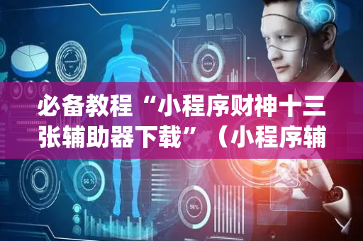 必备教程“小程序财神十三张辅助器下载”（小程序辅助软件)