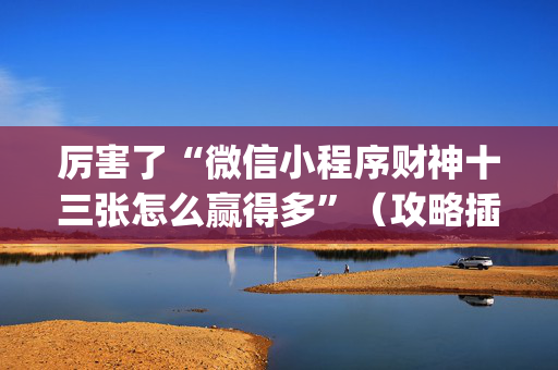 厉害了“微信小程序财神十三张怎么赢得多”（攻略插件)