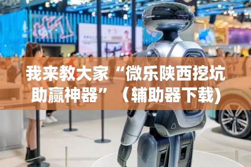 我来教大家“微乐陕西挖坑助赢神器”（辅助器下载)