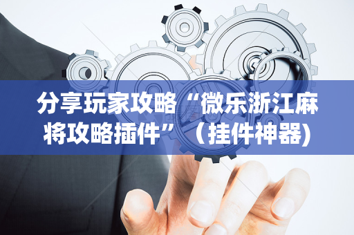 分享玩家攻略“微乐浙江麻将攻略插件”（挂件神器)
