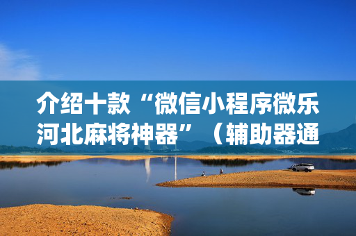 介绍十款“微信小程序微乐河北麻将神器”（辅助器通用版)