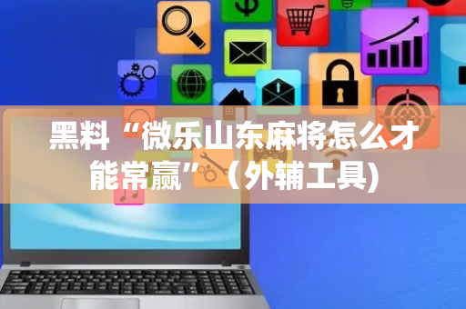 黑料“微乐山东麻将怎么才能常赢”（外辅工具)