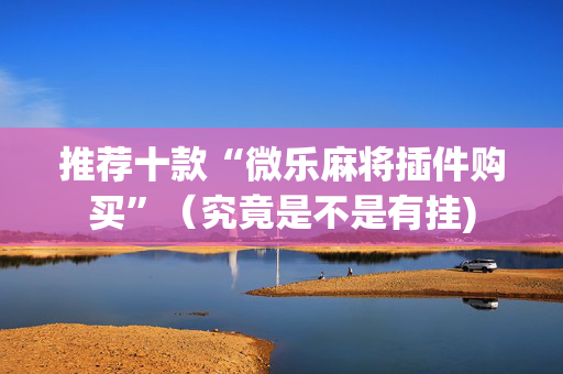 推荐十款“微乐麻将插件购买”（究竟是不是有挂)