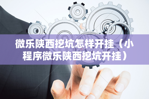 微乐陕西挖坑怎样开挂（小程序微乐陕西挖坑开挂）