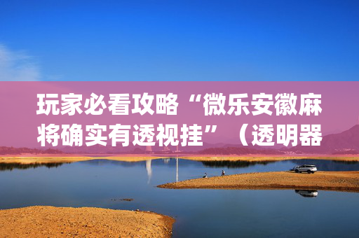 玩家必看攻略“微乐安徽麻将确实有透视挂”（透明器教程)