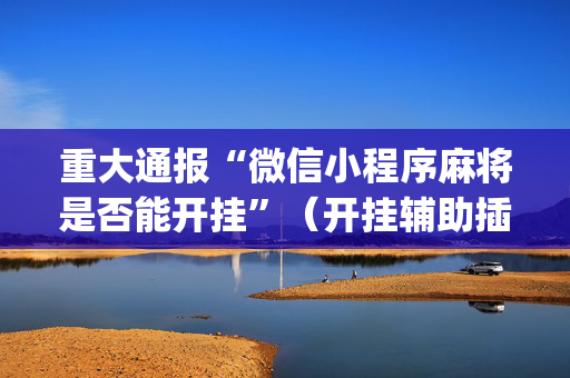 重大通报“微信小程序麻将是否能开挂”（开挂辅助插件)