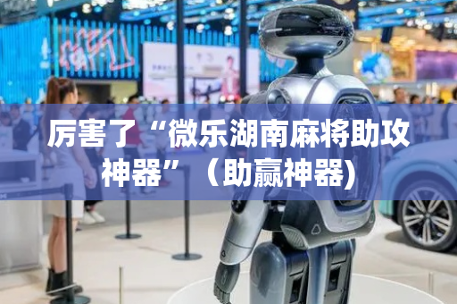 厉害了“微乐湖南麻将助攻神器”（助赢神器)