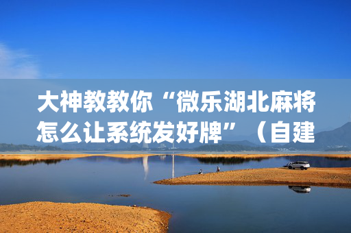 大神教教你“微乐湖北麻将怎么让系统发好牌”（自建房怎么赢)