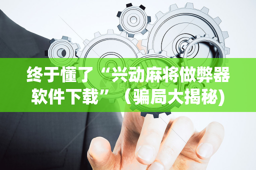 终于懂了“兴动麻将做弊器软件下载”（骗局大揭秘)