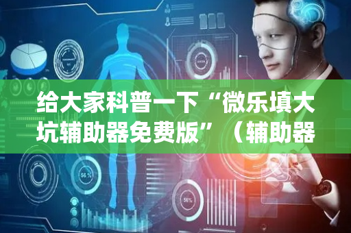 给大家科普一下“微乐填大坑辅助器免费版”（辅助器插件)