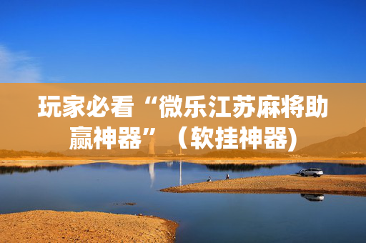 玩家必看“微乐江苏麻将助赢神器”（软挂神器)