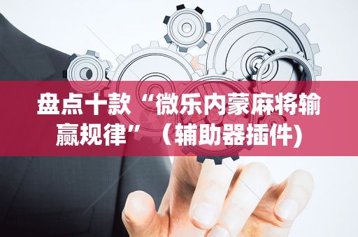 盘点十款“微乐内蒙麻将输赢规律”（辅助器插件)