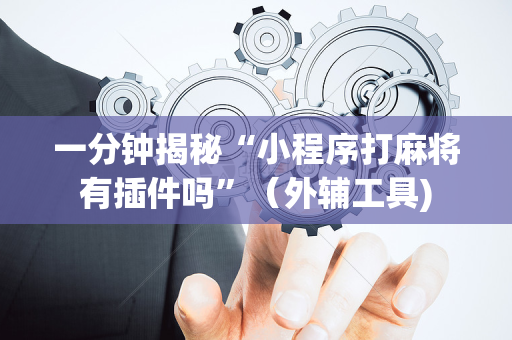 一分钟揭秘“小程序打麻将有插件吗”（外辅工具)