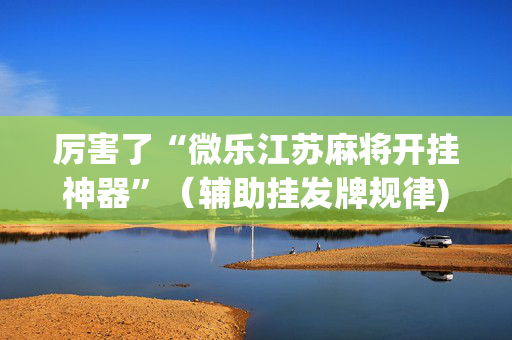 厉害了“微乐江苏麻将开挂神器”（辅助挂发牌规律)