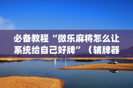 必备教程“微乐麻将怎么让系统给自己好牌”（辅牌器插件购买)