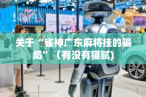 关于“雀神广东麻将挂的骗局”（有没有猫腻)