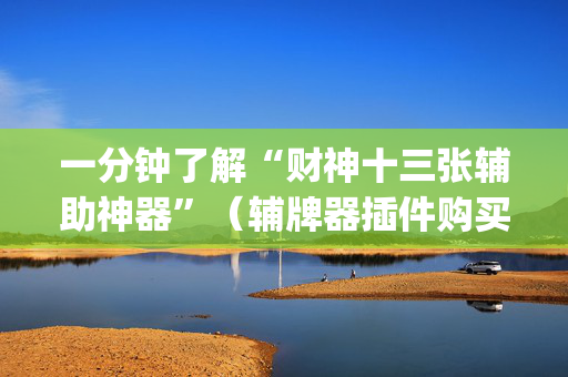 一分钟了解“财神十三张辅助神器”（辅牌器插件购买)