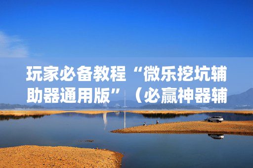 玩家必备教程“微乐挖坑辅助器通用版”（必赢神器辅助器)