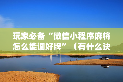 玩家必备“微信小程序麻将怎么能调好牌”（有什么诀窍)