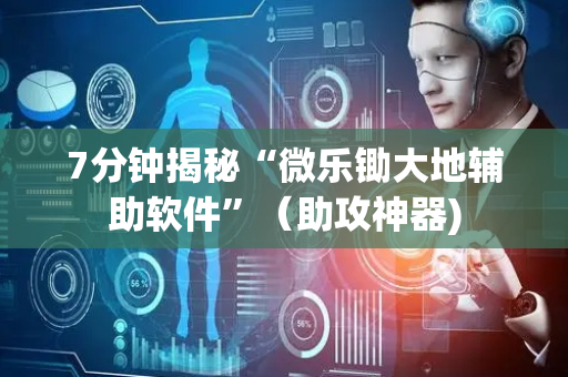 7分钟揭秘“微乐锄大地辅助软件”（助攻神器)