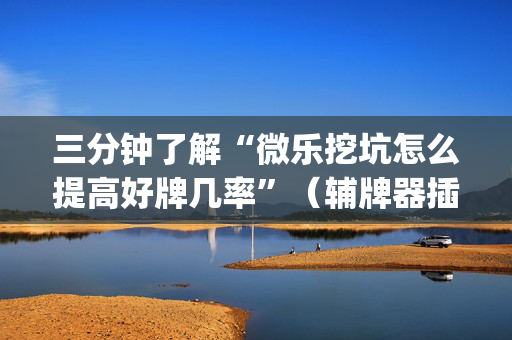 三分钟了解“微乐挖坑怎么提高好牌几率”（辅牌器插件购买)