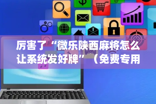 厉害了“微乐陕西麻将怎么让系统发好牌”（免费专用神器)