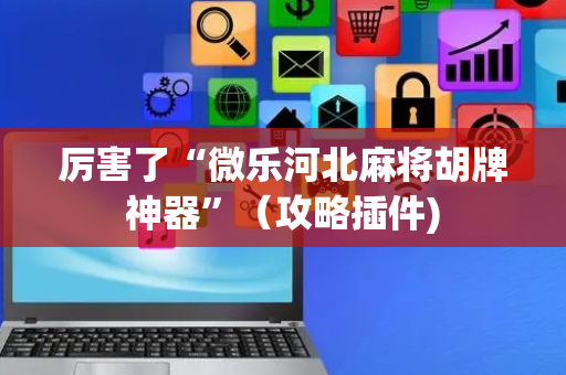厉害了“微乐河北麻将胡牌神器”（攻略插件)