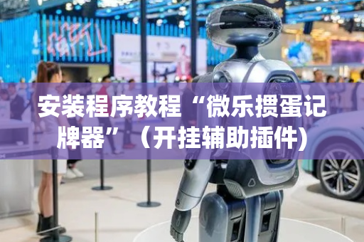 安装程序教程“微乐掼蛋记牌器”（开挂辅助插件)