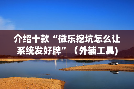 介绍十款“微乐挖坑怎么让系统发好牌”（外辅工具)