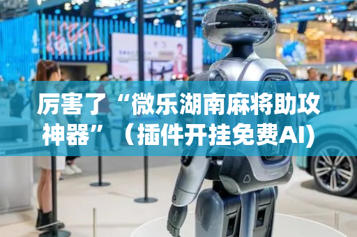 厉害了“微乐湖南麻将助攻神器”（插件开挂免费AI)