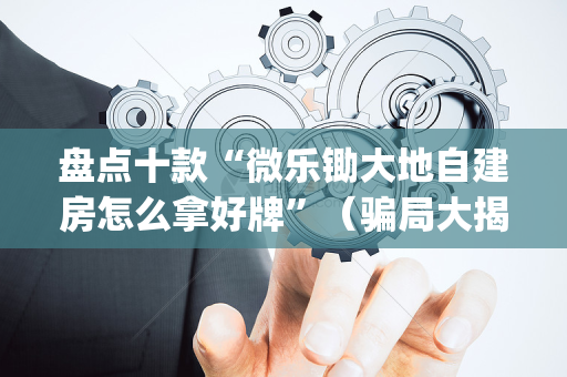 盘点十款“微乐锄大地自建房怎么拿好牌”（骗局大揭秘)