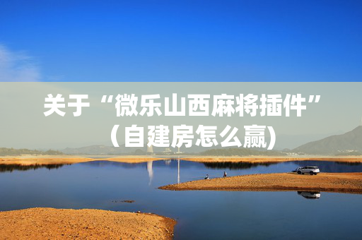 关于“微乐山西麻将插件”（自建房怎么赢)