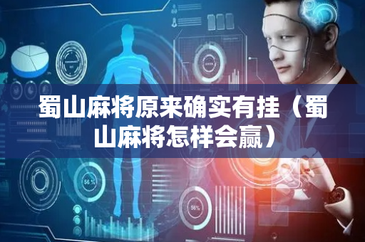 蜀山麻将原来确实有挂（蜀山麻将怎样会赢）