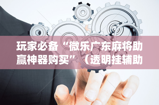 玩家必备“微乐广东麻将助赢神器购买”（透明挂辅助器)