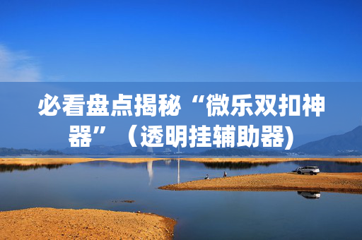 必看盘点揭秘“微乐双扣神器”（透明挂辅助器)