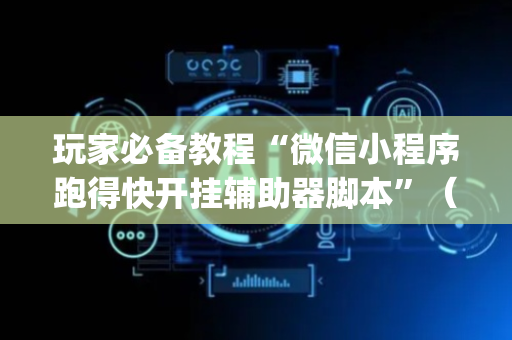 玩家必备教程“微信小程序跑得快开挂辅助器脚本”（辅助器插件)
