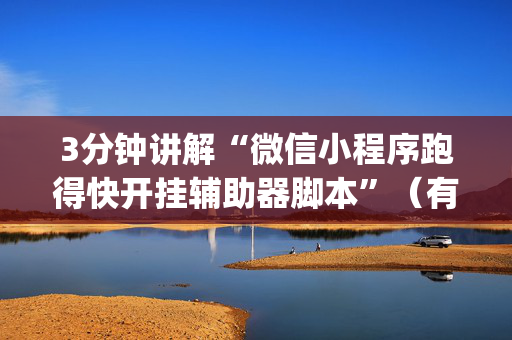 3分钟讲解“微信小程序跑得快开挂辅助器脚本”（有什么规律)