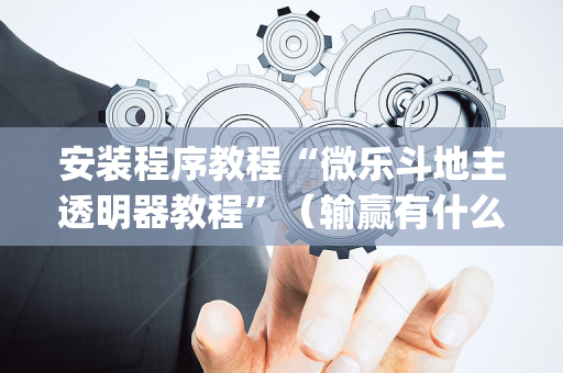 安装程序教程“微乐斗地主透明器教程”（输赢有什么规律)
