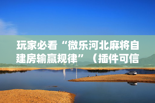 玩家必看“微乐河北麻将自建房输赢规律”（插件可信吗)