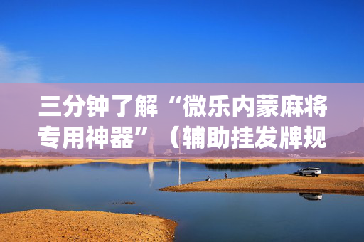 三分钟了解“微乐内蒙麻将专用神器”（辅助挂发牌规律)