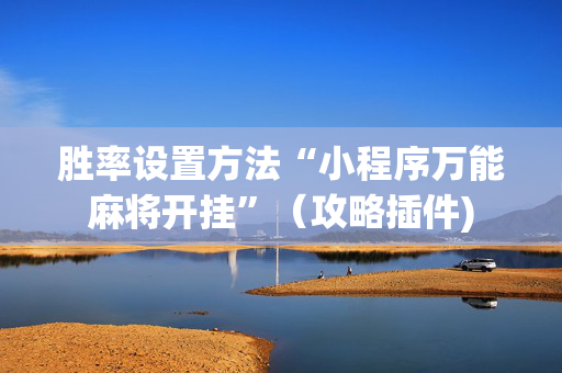 胜率设置方法“小程序万能麻将开挂”（攻略插件)